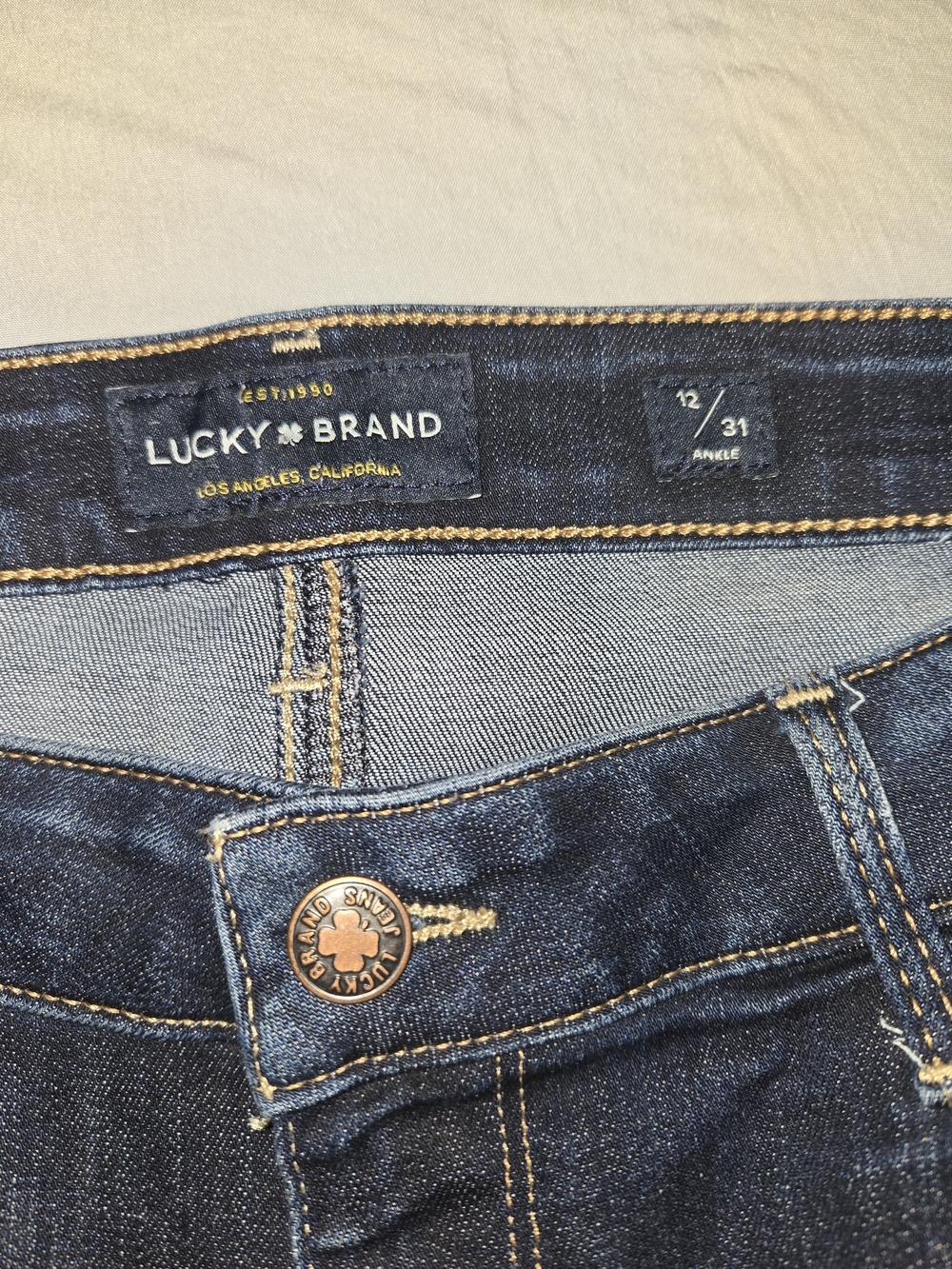 Lucky Brand Women's Indigo Skinny Jeans - Picture 3 of 5